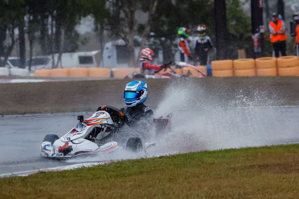 DRAMA FILLED FINALE AS RAIN HITS KART CHAMPIONSHIP