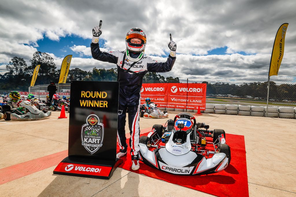 BREAKTHROUGHS AND BREAKDOWNS MARK FOURTH ROUND OF AUSTRALIAN KART CHAMPIONSHIP