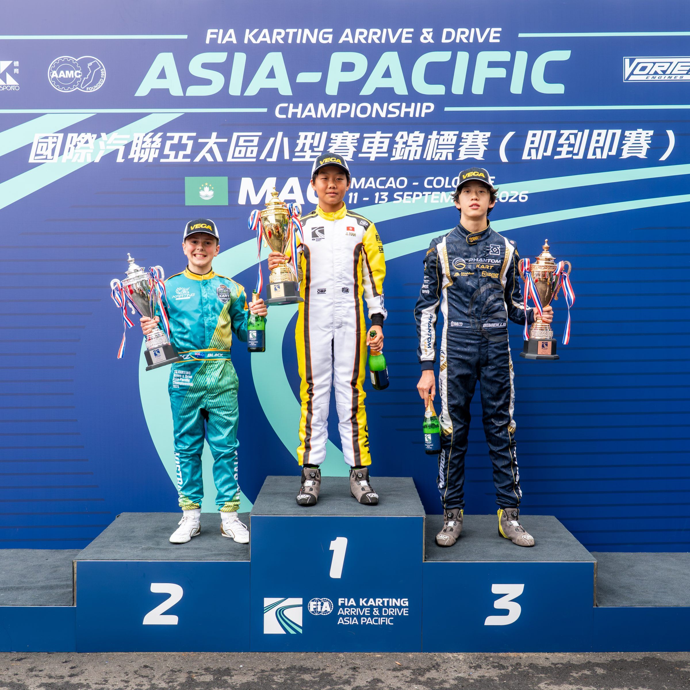 BLACK LEADS AUSSIE CHARGE WITH ASIA PACIFIC PODIUM